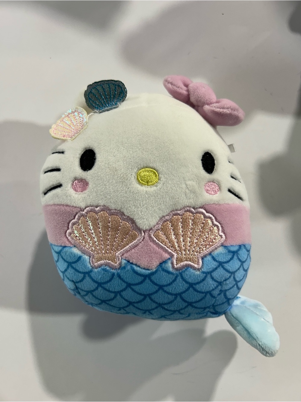 Hello Kitty Mermaid Plush - White, Pink, Blue